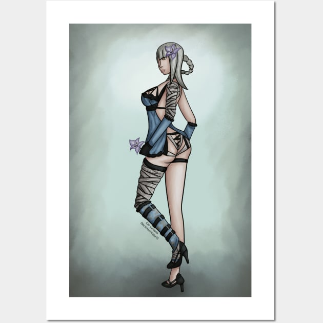 Kainé Wall Art by Blackmoonrose13